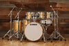 YAMAHA ABSOLUTE HYBRID MAPLE 6 PIECE DRUM KIT, GOLD CHAMPAGNE SPARKLE