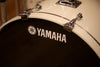 YAMAHA MAPLE CUSTOM ABSOLUTE NOUVEAU 3 PIECE DRUM KIT, WHITE MICA (PRE-LOVED)