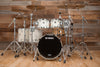 YAMAHA MAPLE CUSTOM ABSOLUTE NOUVEAU 6 PIECE DRUM KIT, WHITE MICA (PRE-LOVED)