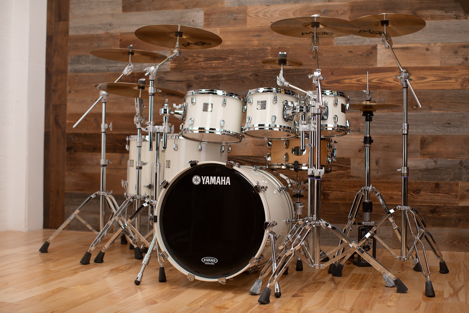 クールな価格でホットなピック YAMAHA WHITE KIT, DRUM PIECE 6 NOUVEAU ABSOLUTE CUSTOM MAPLE パーカッション・打楽器