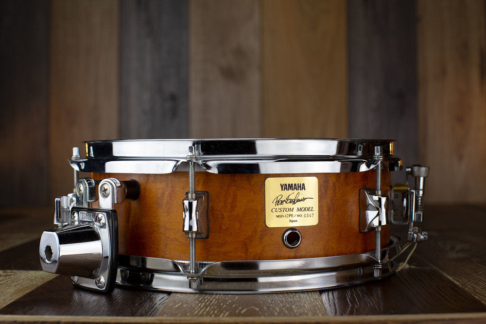 YAMAHA 12 X 4 PETER ERSKINE SIGNATURE SNARE DRUM, MAPLE, VINTAGE 