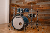 YAMAHA PHOENIX PHX 4 PIECE DRUM KIT, SAPPHIRE BLUE GLOSS OVER BURLED ASH (PRE-LOVED)