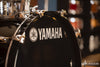 YAMAHA RECORDING CUSTOM 4 PIECE DRUM KIT, SOLID BLACK LACQUER (PRE-LOVED)