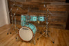 YAMAHA RECORDING CUSTOM 5 PIECE DRUM KIT, SURF GREEN LACQUER, EX-VIDEO SPECIAL DEAL