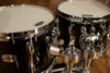 YAMAHA RECORDING CUSTOM 5 PIECE DRUM KIT, SOLID BLACK LACQUER