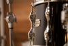 YAMAHA RECORDING CUSTOM 5 PIECE DRUM KIT, SOLID BLACK LACQUER