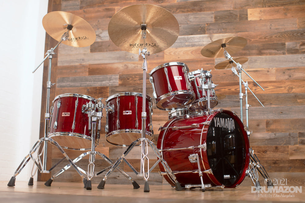 Yamaha recording store custom cherry wood