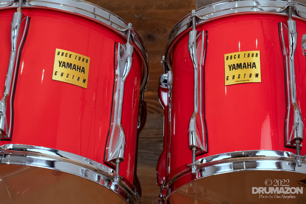 YAMAHA ROCK (RTC) SERIES PIECE DRUM KIT, HOT RED (PRE-LO Drumazon