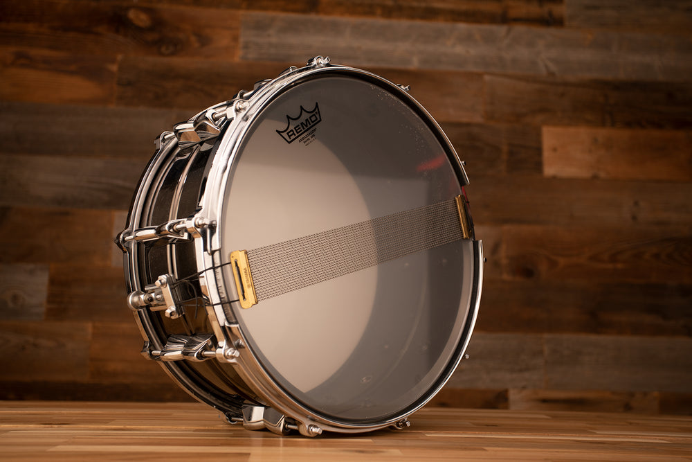 YAMAHA 14 X 6.5 MANU KATCH NICKEL OVER BRASS SIGNATURE SNARE DRUM