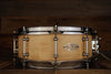 ZEBRA DRUMS 14 X 5 HARD MAPLE STAVE SHELL SNARE DRUM, SEMI GLOSS OIL FINISH