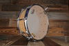 ZEBRA DRUMS 14 X 5 HARD MAPLE STAVE SHELL SNARE DRUM, SEMI GLOSS OIL FINISH