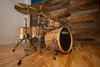 ZEBRA DRUMS FREE FLOATING DRUM KIT, 6 PIECE, LONDON PLANE TREE STAVE SHELLS