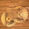 ZILDJIAN 14" A CUSTOM HI-HAT CYMBALS (PRE-LOVED)